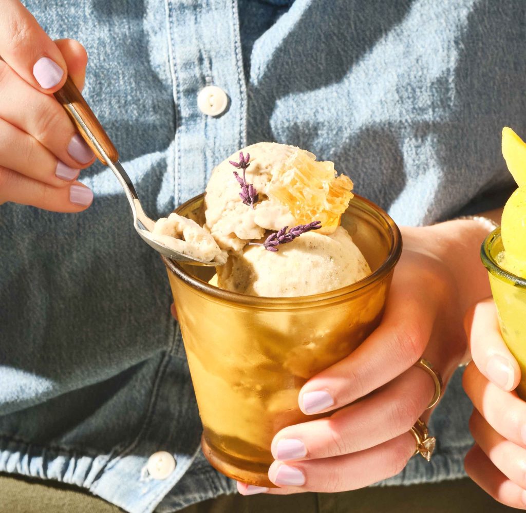 Honung & Lavendel Nice Cream