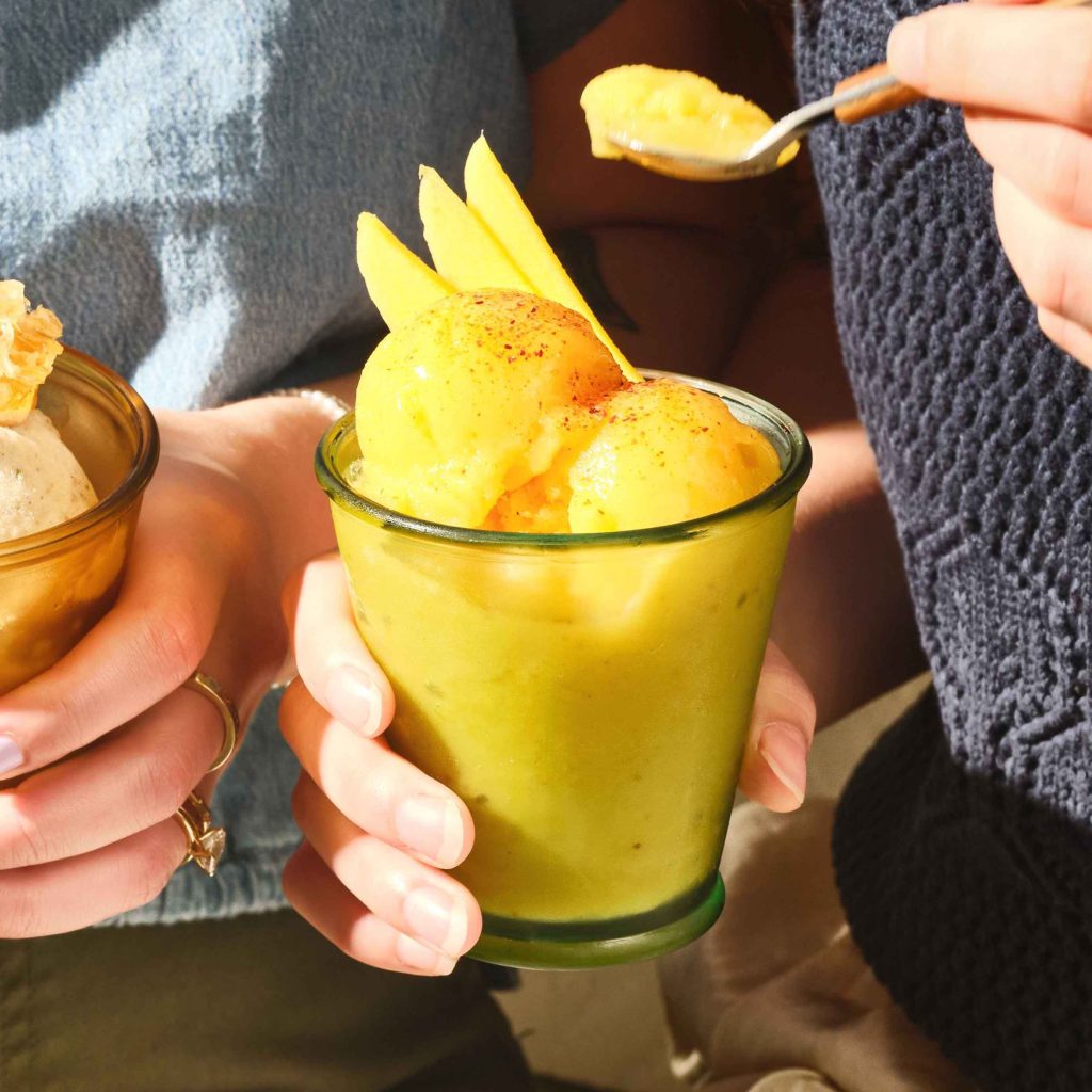 Mango Chili Lime Sorbet