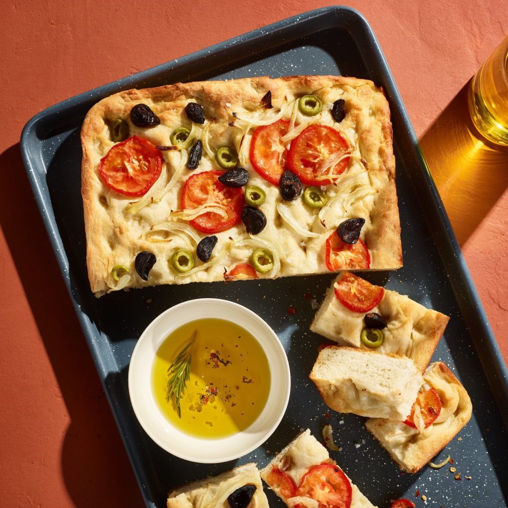 Tomat och Lök Focaccia