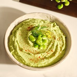grön hummus