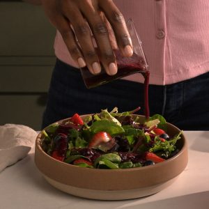 Blåbärsvinägrett till sommarsallad