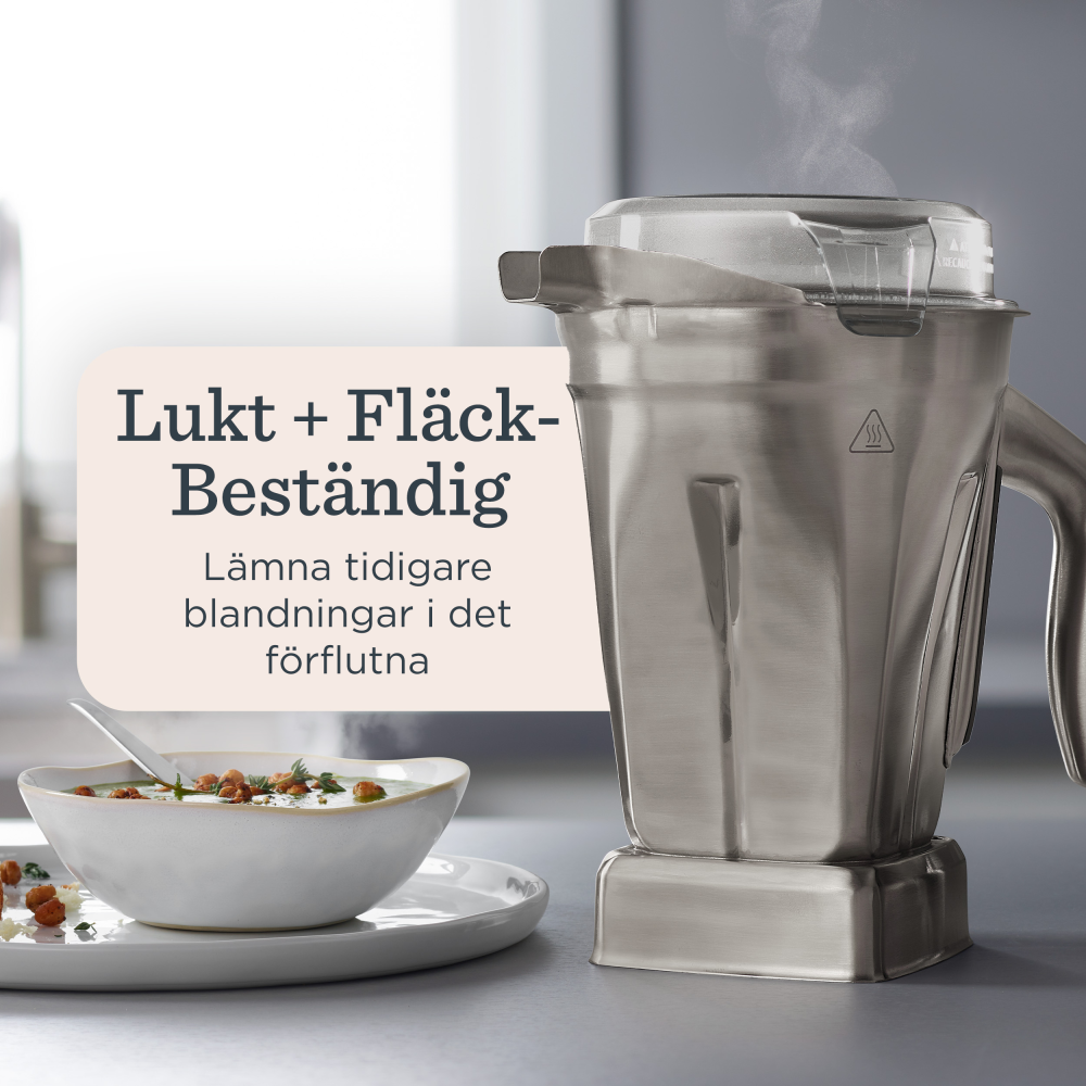 NYHET Vitamix 1,4 L Kanna i Rostfritt Stål