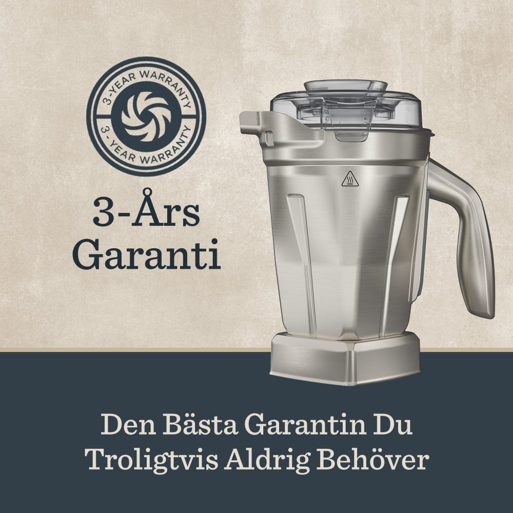 NYHET Vitamix 1,4 L Kanna i Rostfritt Stål